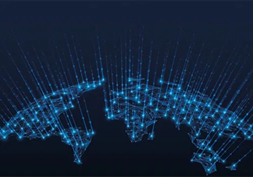 artist illustration of connectivity with FSOC